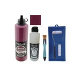 Mobilya Boyası-Cadence Multisurface H-056 Vişne 500Ml Ultimate Vernik Parlak 250Ml Saten Rulo Set