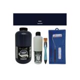 Mobilya Boyası-Cadence Multisurface H-062 Lacivert 2000Ml Ultimate Vernik Mat 500Ml Saten Rulo Set