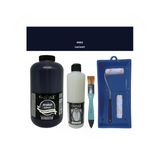 Mobilya Boyası-Cadence Multisurface H-062 Lacivert 2Lt Ultimate Parlak Vernik 500Ml Saten Rulo Set
