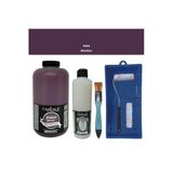 Mobilya Boyası-Cadence Multisurface H-064 Mürdüm 2000Ml Ultimate Vernik Mat 500Ml Saten Rulo Set
