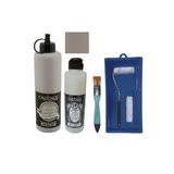 Mobilya Boyası-Cadence Multisurface H-065 Ufuk Grisi 500Ml Ultimate Vernik Mat 250Ml Saten Rulo Set