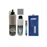 Mobilya Boyası-Cadence Multisurface H-066 Taş 500Ml Ultimate Vernik Parlak 250Ml Saten Rulo Set