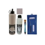 Mobilya Boyası-Cadence Multisurface H-085 Sisal 500Ml Ultimate Vernik Parlak 250Ml Saten Rulo Set