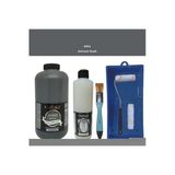 Mobilya Boyası-Cadence Multisurface H-091 Antrasit 2Lt Ultimate Parlak Vernik 500Ml Saten Rulo Set