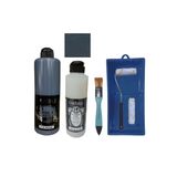 Mobilya Boyası-Cadence Multisurface H-100 Rüzgar 500Ml Ultimate Vernik Parlak 250Ml Saten Rulo Set