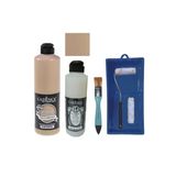 Mobilya Boyası-Cadence Multisurface H-102 Karton 500Ml Ultimate Vernik Parlak 250Ml Saten Rulo Set