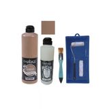 Mobilya Boyası-Cadence Multisurface H-108 Kaşmir 500Ml Ultimate Vernik Mat 250Ml Saten Rulo Set
