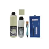 Mobilya Boyası-Cadence Multisurface H-110 İlkbahar 500Ml Ultimate Vernik Parlak 250Ml Saten Rulo Set