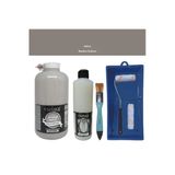 Mobilya Boyası- Multisurface H-022 M. Kahve 2000Ml Ultimate Vernik Mat 500Ml Saten Rulo Set