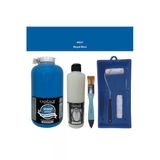 Mobilya Boyası- Multisurface H-037 R.mavi 2Lt Ultimate Parlak Vernik 500Ml Saten Rulo Set