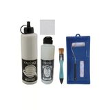 Mobilya Boyası-Multisurface H-075 Sünger Taşı 500Ml Ultimate Vernik Mat 250Ml Saten Rulo Set