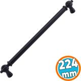 Mobilya Çekmece Dolap Kapak Kulpları Kulb Kulpu Mutfak Dolabı Metal Kulp Siyah 224 mm - 1