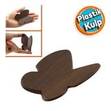 Mobilya Çekmece Dolap Kapak Kulpu Kulbuçocuk Bebek Genç Odası Plastik Koyu Ceviz Kulp 32 Mm