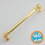 Mobilya Çekmece Mutfak Dolabı Dolap Kulpları Kulb 16 Cm Metal Gold Altın Kulp 160 Mm