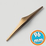 Mobilya Çekmece Mutfak Dolabı Dolap Kulpları Kulbu Kulpu Bronz Metal Kulp 96 mm - 9.6 cm - 1