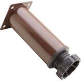 Mobilya Dolap Kanepe Baza Koltuk Metal Destek Ayağı Ayarlanabilir Kahverengi Ayak 12 cm (4 Adet)