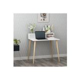 MOBİLYA GEZEGENİ Mobilya Gezegeni Rona Çalışma Masası - Beyaz - 90 cm