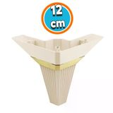Mobilya Kanepe Cekyat Sehpa Tv Unitesi Koltuk Ayagi Baza Ayak 12 Cm Krem Altin