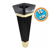 Mobilya Kanepe Cekyat Sehpa Tv Unitesi Koltuk Ayagi Baza Ayak 15 Cm Siyah Altin