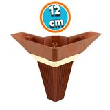 Mobilya Kanepe Cekyat Sehpa Tv Unitesi Koltuk Ayagi Baza Ayak Kose 12 Cm Ceviz Altin