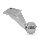 Mobilya Kanepe Koltuk Sehpa Ünite Ayağı 7 cm Krom Metal Baza Ayak