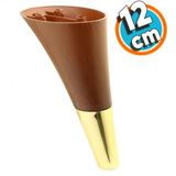 Mobilya Kanepe Sehpa Tv Ünitesi Baza Koltuk Ayağı Kahverengi Gold Renk 12 Cm Ayak