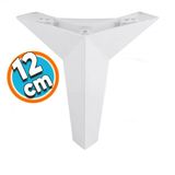 Mobilya Kanepe Sehpa Tv Unitesi Koltuk Ayagi 12 Cm Beyaz Baza Ayak