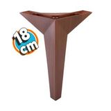 Mobilya Kanepe Sehpa Tv Unitesi Koltuk Ayagi 18 Cm Kahverengi Ahsap Desenli Baza Ayak