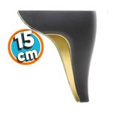 Mobilya Kanepe Yatak Sehpa Tv Ünitesi Baza Koltuk Ayağı Siyah Renk 15 Cm Ayak