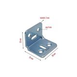 Mobilya Köşe Bağlantı Aparatı, L Tipi Metal Köşebent, 30X25X25MM, Gümüş Renk, 10 Adet Vida Dahil, Dolap Raf Montaj Bağlantı Seti - Option-1 - 0 - Siyah - 1 Adet