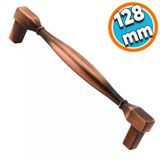 Mobilya Kulp Mutfak Dolabi Cekmece Dolap Kulplari Kapak Kulpu Kulbu Antik Bakir 128 Mm Metal