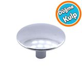 Mobilya Kulp Mutfak Dolabi Cekmece Dolap Kulplari Kapak Kulpu Kulbu Metal Krom Yuvarlak
