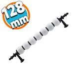 Mobilya Mutfak Banyo Dolabi Cekmece Dolap Kapak Kulpu Kulbu Siyah Beyaz 128 Mm Polimer Kulp