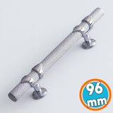 Mobilya Mutfak Çekmece Dolabı Dolap Kulpları Kapak Kulpu Kulbu Metal Kulp 96 mm Krom Renk - 1