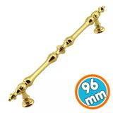Mobilya Mutfak Dolabı Çekmece Dolap Kulpları Kapak Kulpu Kulbu Gold 96 Mm Metal Kulp