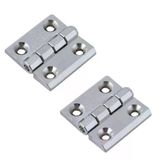 Mobilya Pencere Kapi Dusakabin Mini Dolap Mentesesi Yaprak Mentese Krom 40 X 40 Mm 2 Adet