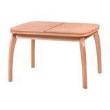 Mobilya Sanatı Ms - Msa 180 / 120 cm Muz Yemek Masası Cilasız Ahşap
