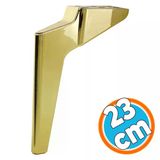 Mobilya Yükseltici Kanepe Sehpa Tv Ünitesi Koltuk Ayağı 23 Cm Gold Altın Baza Ayak