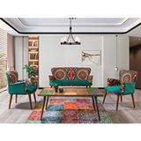 Mobilyabazari Hermes 2+1+1 Çay Seti Koltuk Takımı