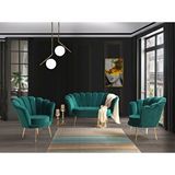Mobilyabazari İnci Zümrüt 2+1+1 Çay Seti (salon, Balkon, Cafe Ofis) Yeşil