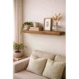 Mobilyacın 30 Mm Tekli Uçan Duvar Rafı Set Gizli Raf- Barok - 15X30