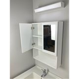 Mobilyacın Iki Kapaklı Aynalı Banyo Dolabı - Beyaz