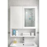 mobilyacın İki Kapaklı Aynalı Banyo Dolabı