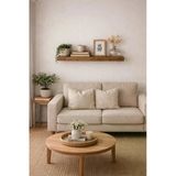 mobilyacın Tekli Uçan Duvar Rafı Set Gizli Raf- Barok - 15x50