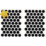 mobilyap 100 Adet - Lake 14 mm Yapışkanlı Yapıştırma Vida Tapası Tıpası 14 mm Vida Kapatıcı Kapağı - Çok Renkli