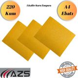 mobilyap Azs - 220 Kum Kağıt Zımpara Su Zımparası Sarı Leke Banyo Mutfak 1.kalite Sulu Kuru Yüzey