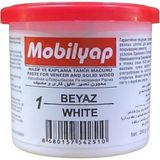 mobilyap Beyaz Ahşap Mobilya Parke Tamir Dolgu Macunu Çatlak Çizik Giderici Kullanıma Hazır 200 gr - 1 Adet