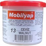 mobilyap Ceviz Ahşap Mobilya Parke Tamir Dolgu Macunu Çatlak Çizik Giderici Kullanıma Hazır 200 gr - 1 Adet