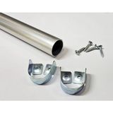 mobilyap Gardrop Askı Borusu Dolap Içi Askı Borusu Kromajlı Boru ( Özel Ölçünüzü Mesajla Bildirin Lütfen ) - 84 cm