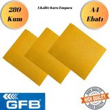 mobilyap Gfb - 280 Kum Kağıt Zımpara Su Zımparası Sarı Leke Banyo Mutfak 1.kalite Sulu Kuru Yüzey